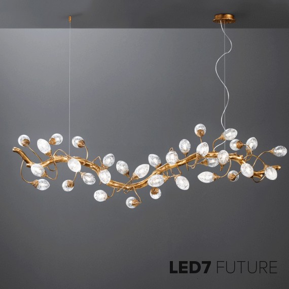 Serip Lighting - Lotus Horizontal Chandelier
